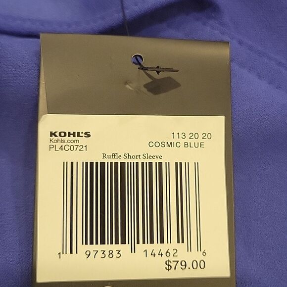 Women's Andrew Marc Ruffle Fit And Flare Mini Dress,size 10 - Picture 8 of 9